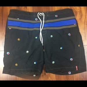 Tommy Bahama Relax Swim Shorts Embroidered Olives